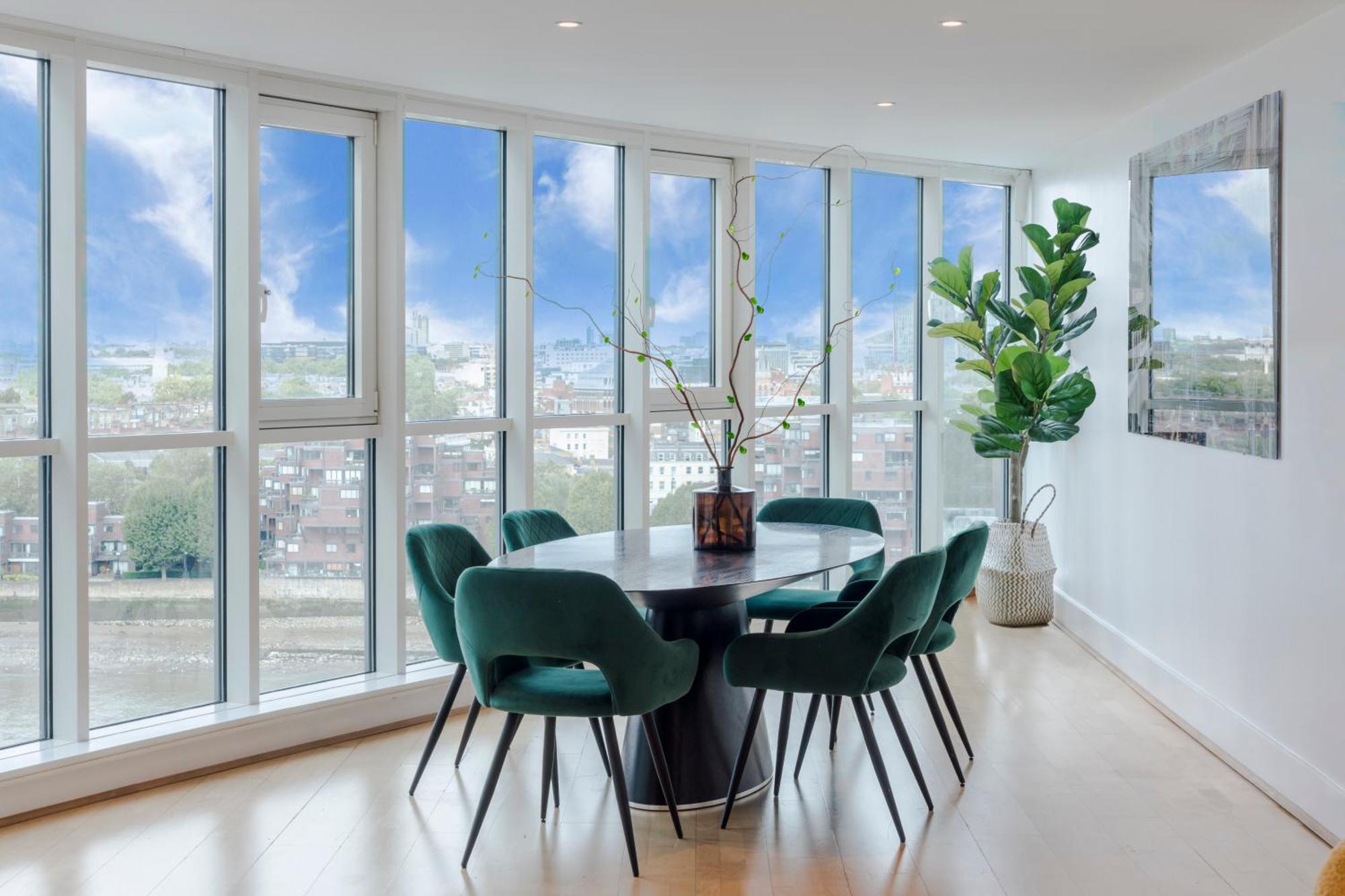 Best Thames View In Town! Large Luxxe Nomad Design Family Home Londýn Exteriér fotografie