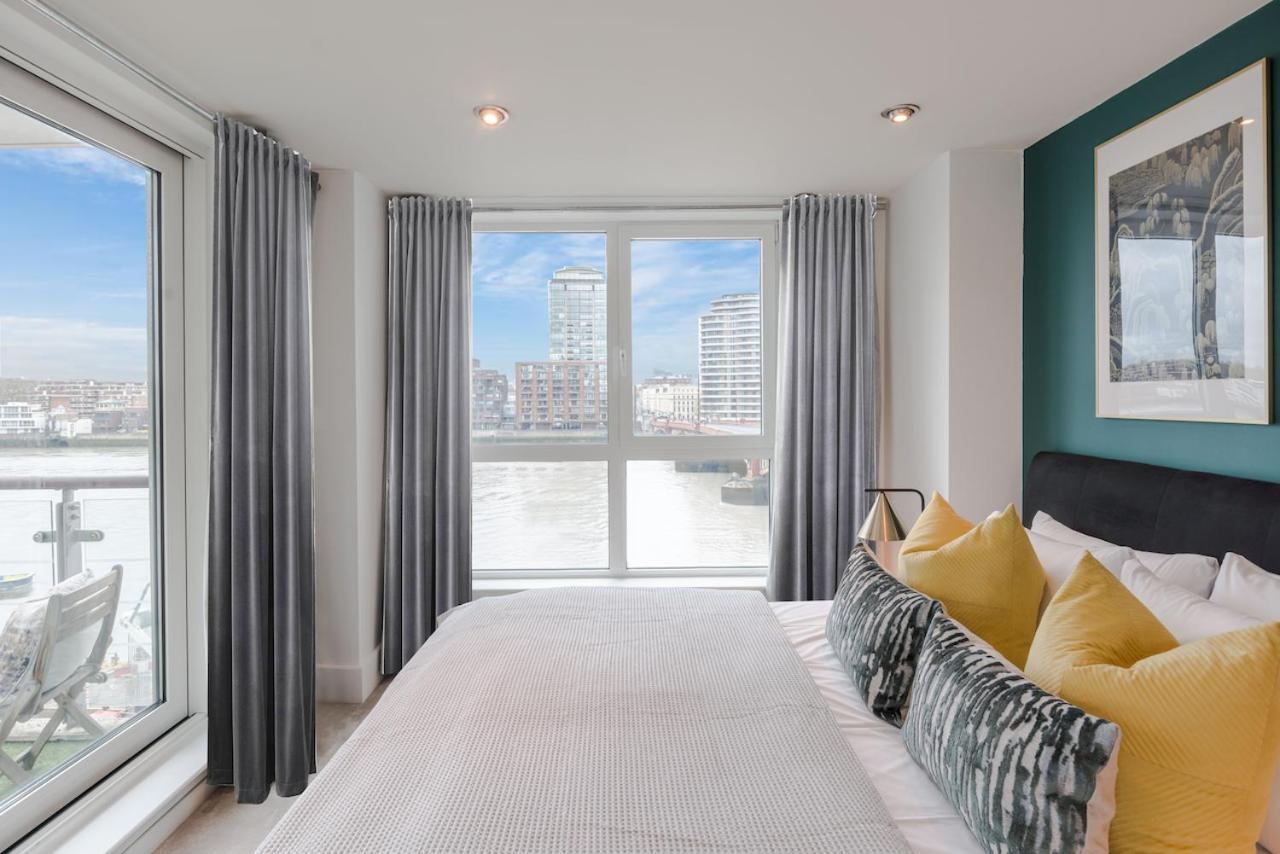 Best Thames View In Town! Large Luxxe Nomad Design Family Home Londýn Exteriér fotografie